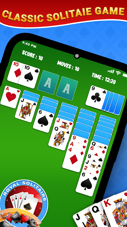 Royal Solitaire Card Game應用截圖第1張