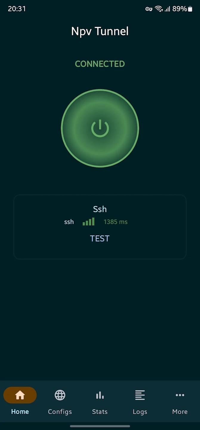 Npv Tunnel V2ray/Psiphon/SSH应用截图第1张