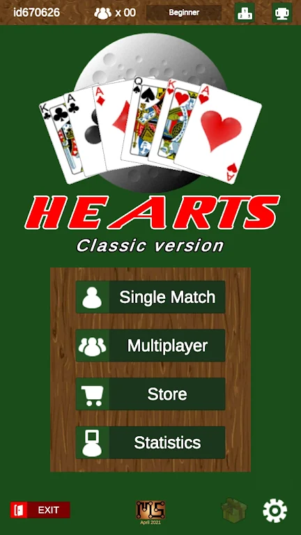 Hearts - classic version Скриншот 1