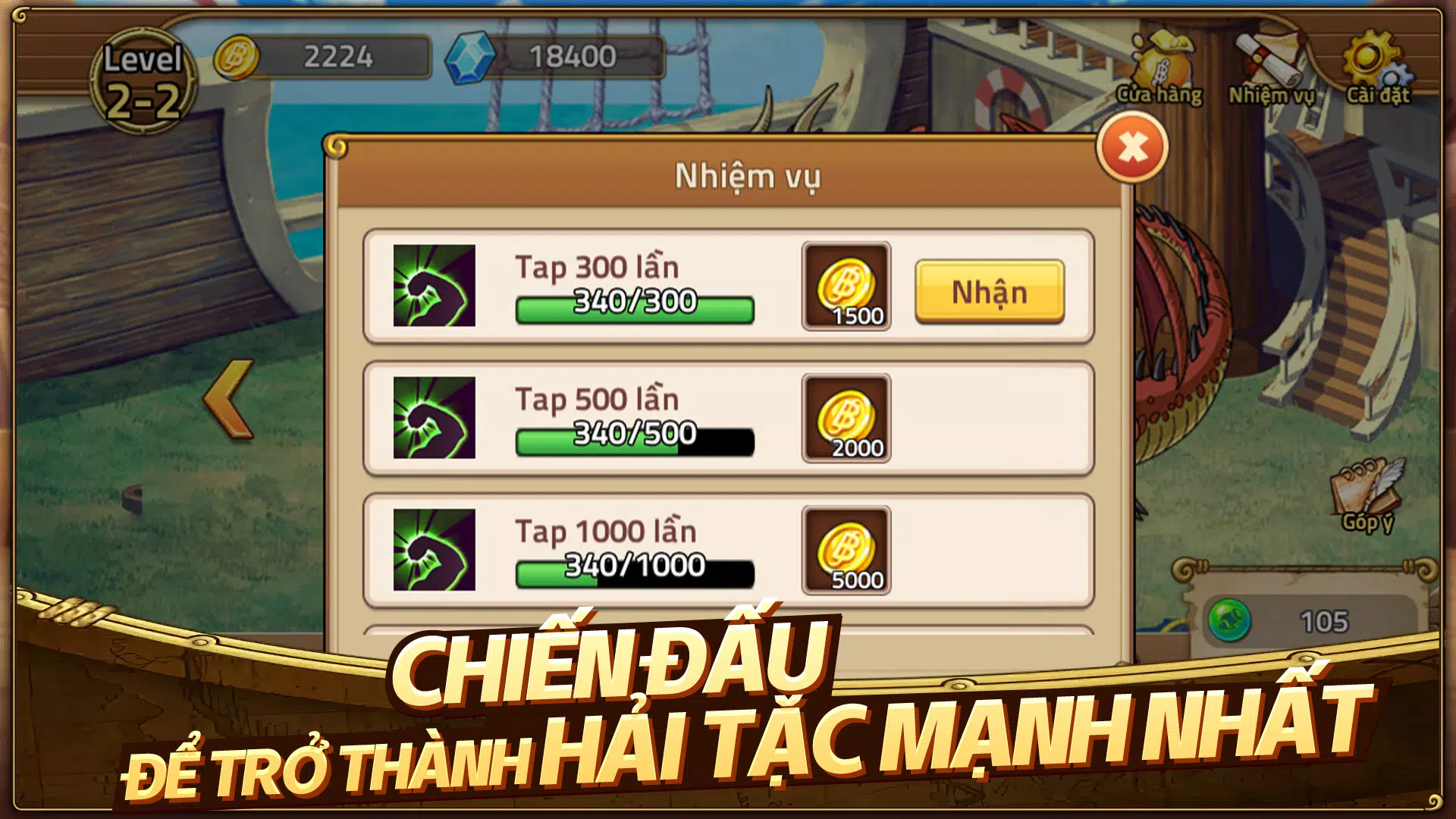 Huyền Thoại Hải Tặc應用截圖第3張