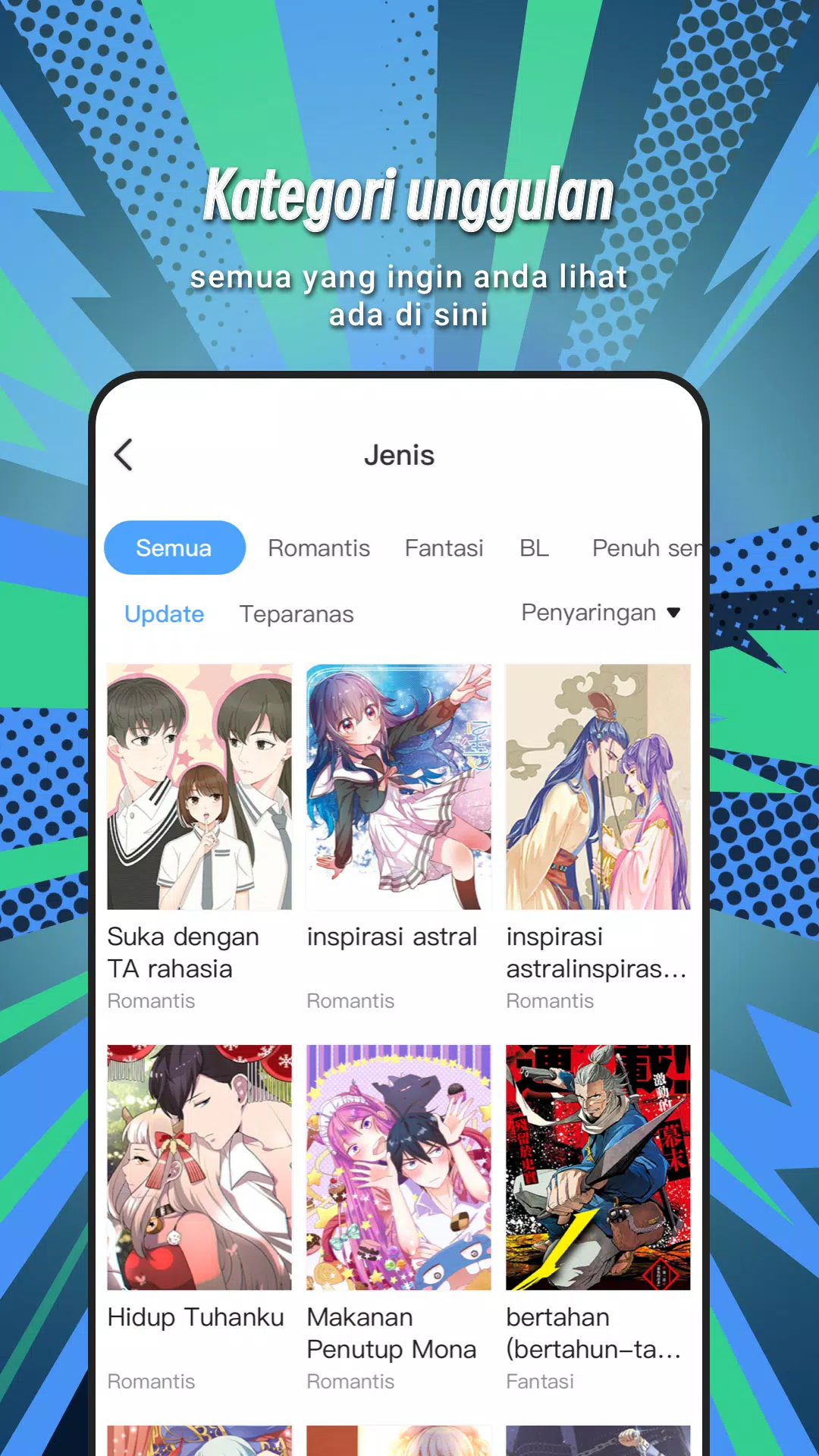 Permen Comic for Indonesia Ảnh chụp màn hình 3