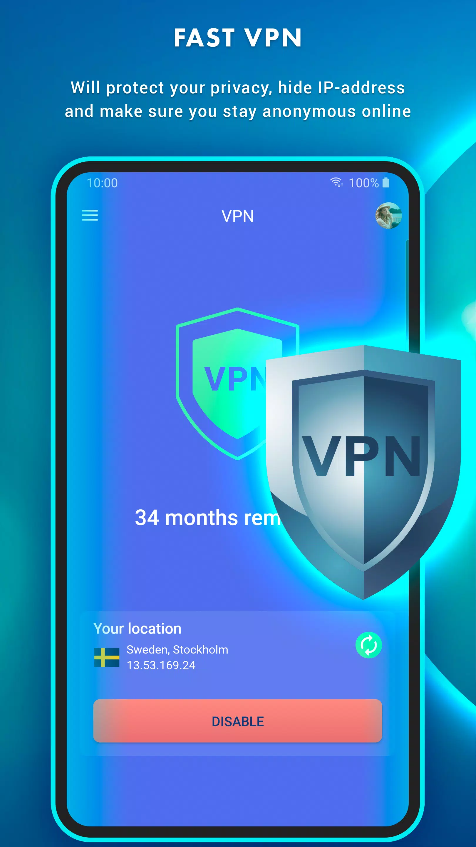 Antivirus - Reiniger, VPN Screenshot 3