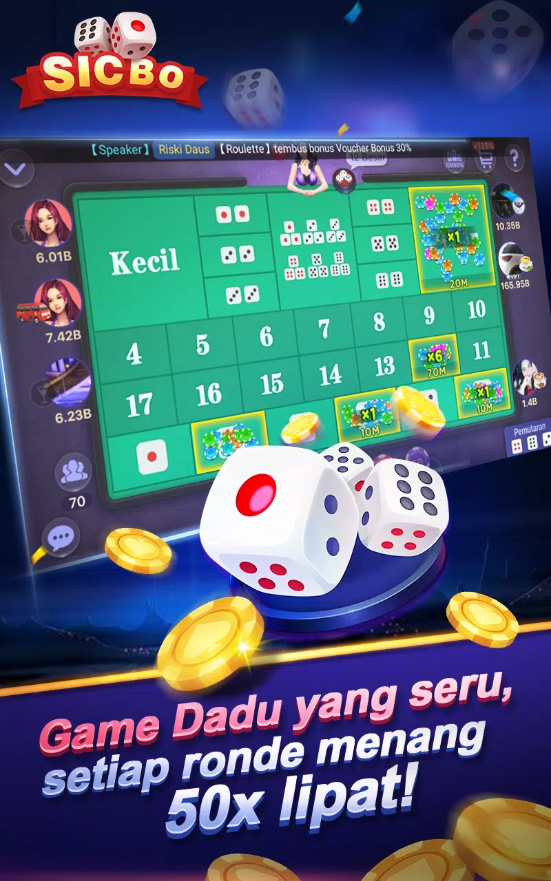 SicBo Casino Dice Game スクリーンショット 4