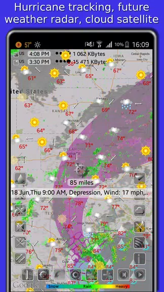 Schermata Weather app - eWeather HDF 4