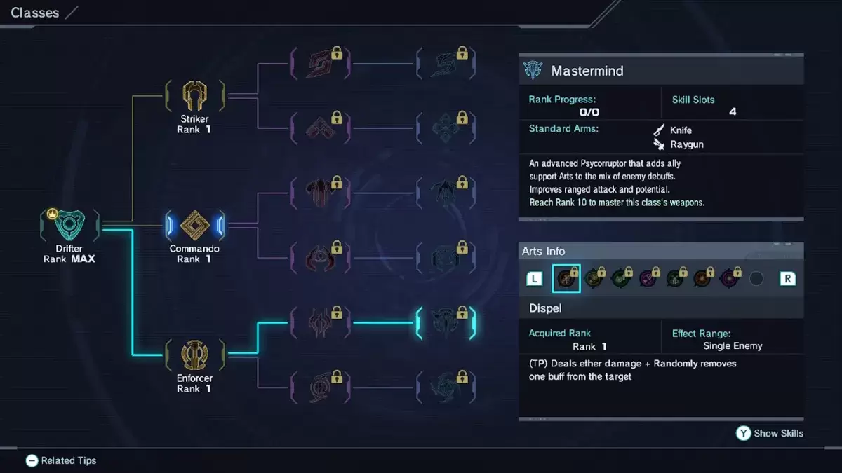 Mastermind class in Xenoblade Chronicles X