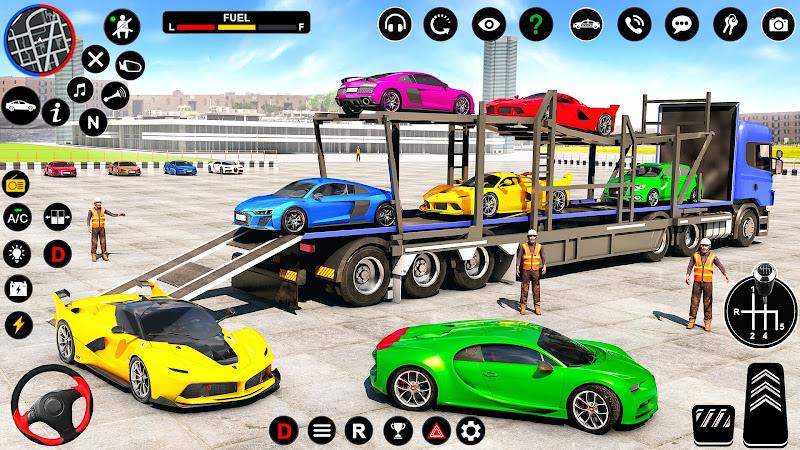 Schermata Car Transport Truck Games 1