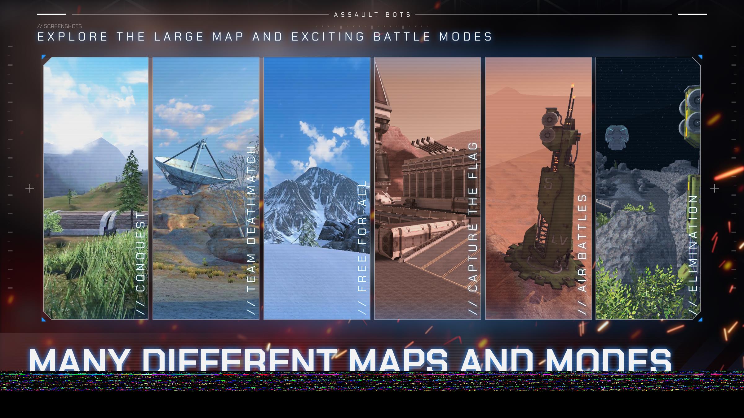 Assault Bots: Multiplayer ภาพหน้าจอ 3