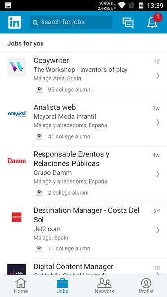 LinkedIn Lite应用截图第4张