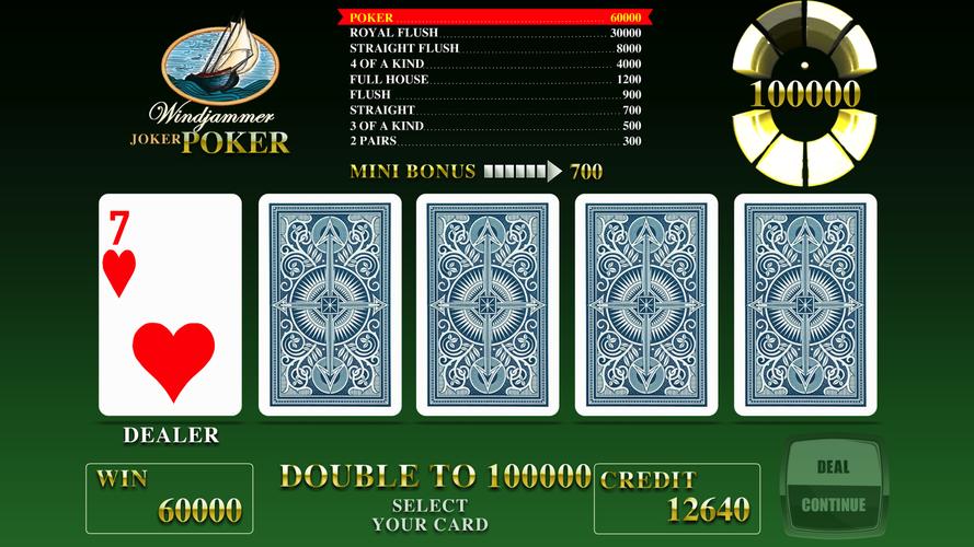 Windjammer Poker Captura de tela 1