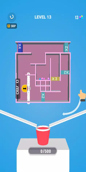 Multi Maze 3D : Spin & Collect ภาพหน้าจอ 3