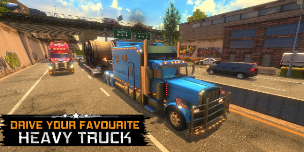 Truck Simulator USA Revolution स्क्रीनशॉट 1