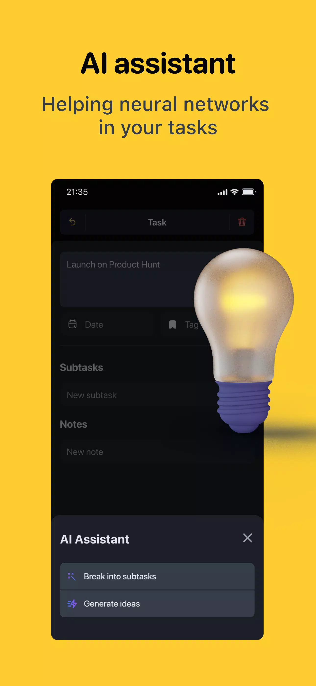 Hubit Plan: task manager ဖန်သားပြင်ဓာတ်ပုံ 2