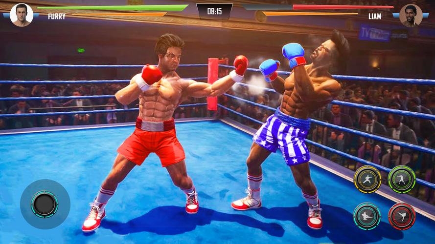 Real Kick Boxing Games 2023 ภาพหน้าจอ 2