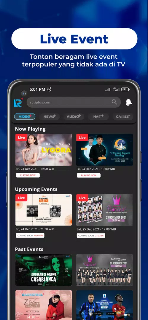 RCTI+ Superapp স্ক্রিনশট 4