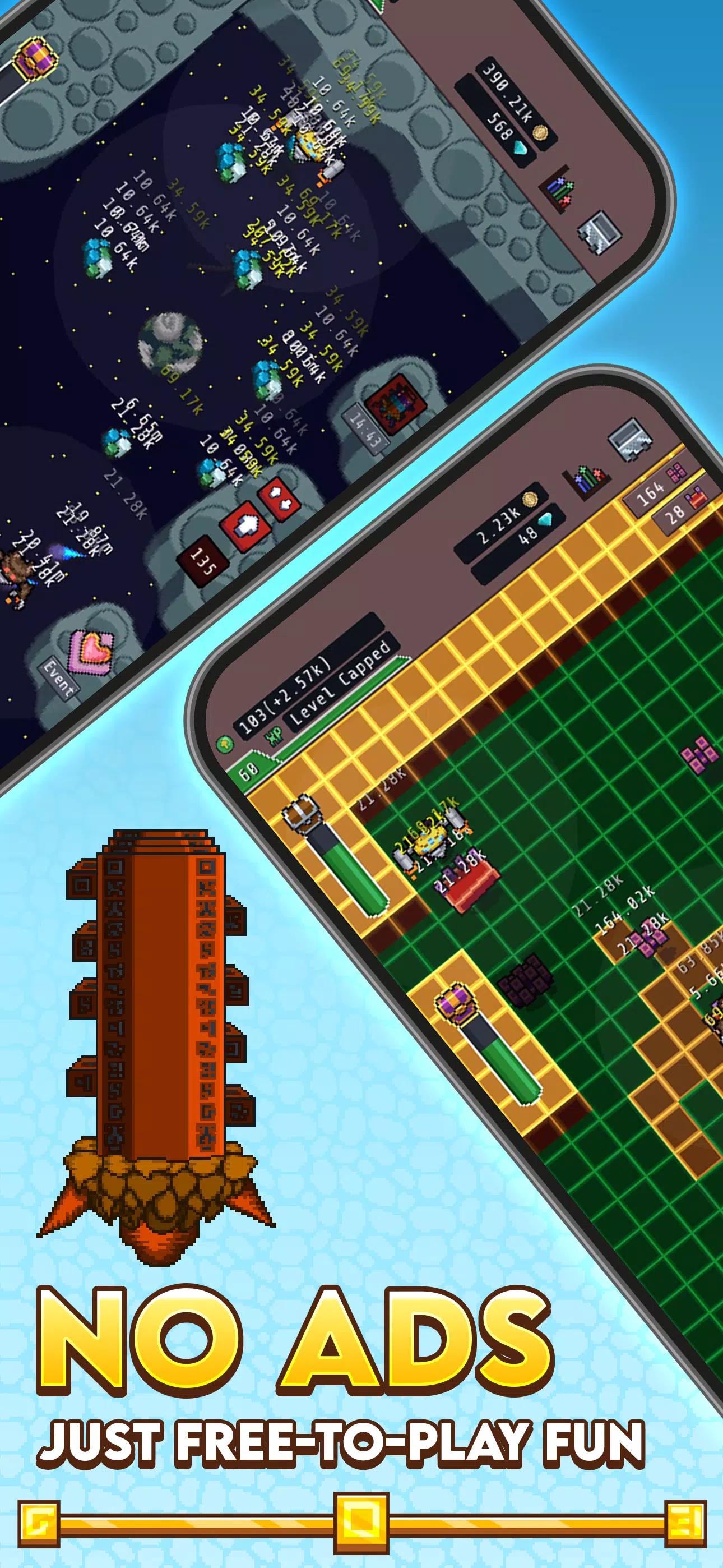 Idle Obelisk Miner Captura de tela 1