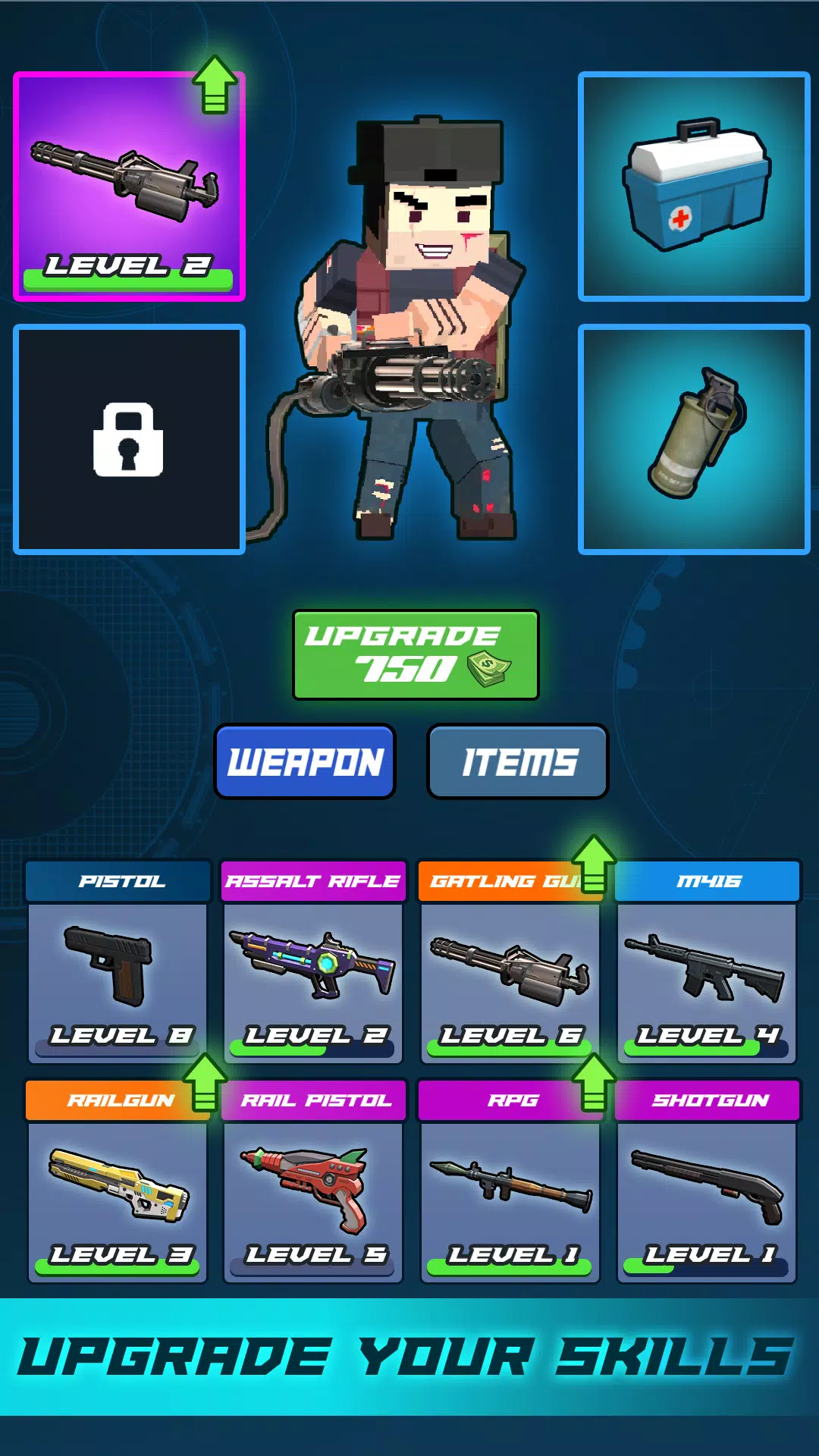 Zombie Craft War: Pixel Gun 3D ဖန်သားပြင်ဓာတ်ပုံ 4