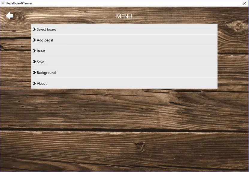 PedalboardPlanner Скриншот 1