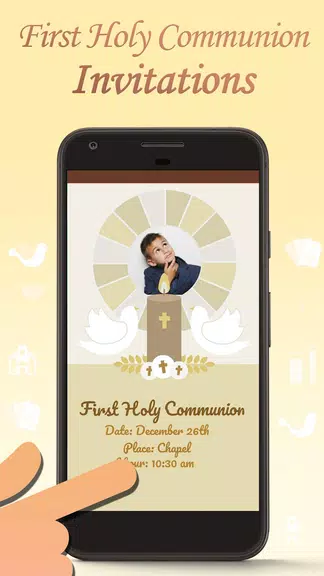 First Communion Invitations应用截图第1张