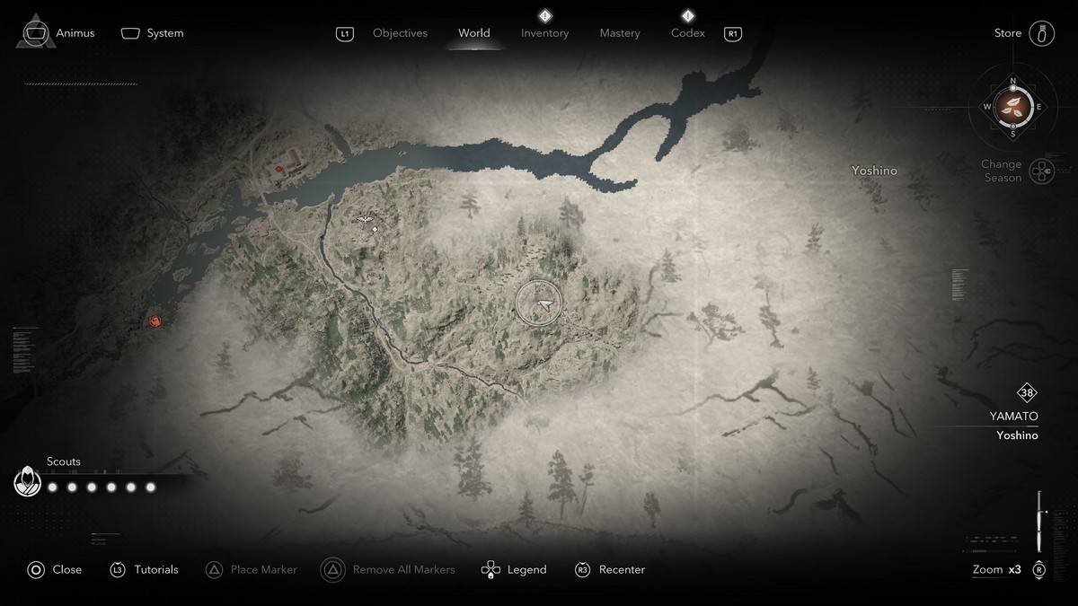 Legendarische Sumi-E-locatie in Assassin's Creed Shadows.
