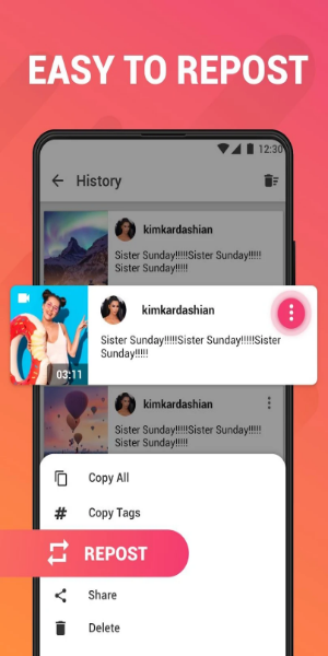 Story Save: Video Download Mod Screenshot 1