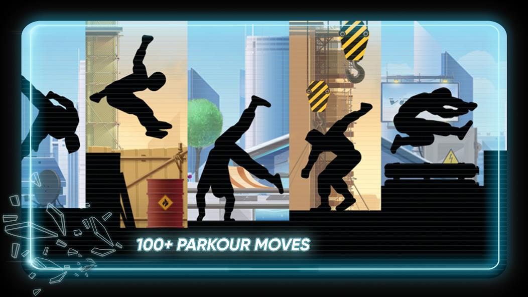Vector: Parkour Run Mod Tangkapan skrin 3
