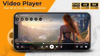ZMPlayer: HD Video Player app スクリーンショット 1
