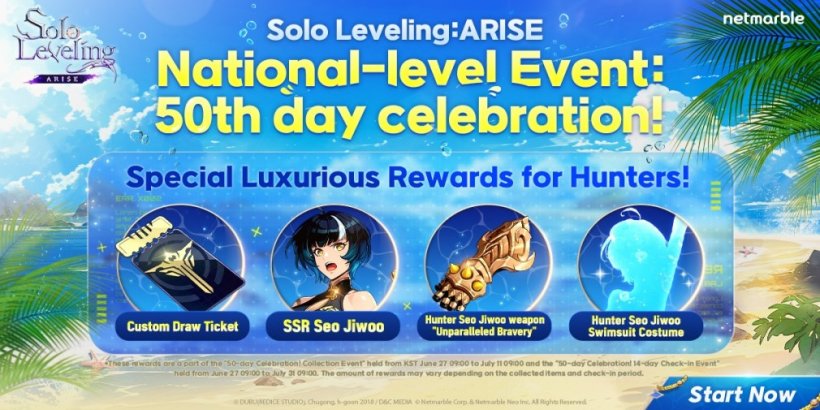 “獨奏級別：ARISE慶祝50天裏程碑，並帶有獎勵盛會”