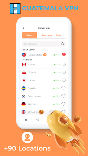 Guatemala VPN - Private Proxy應用截圖第3張