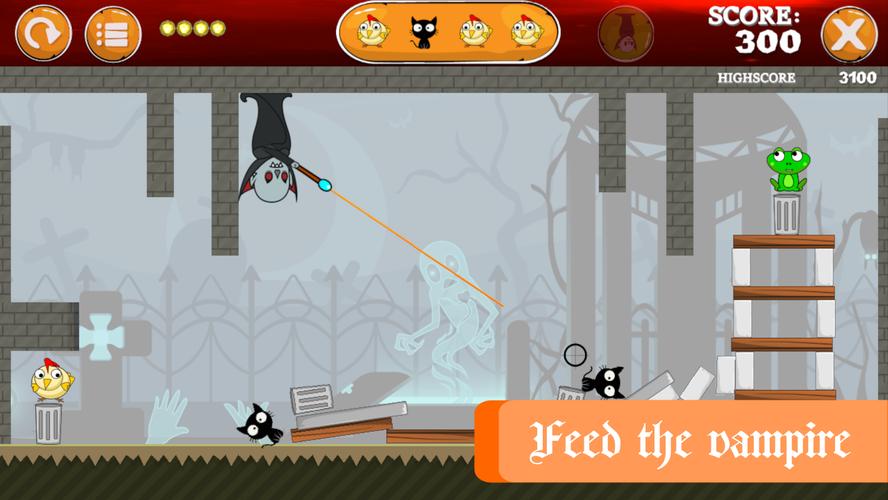 Mr Vampire - Physics Puzzle Screenshot 2