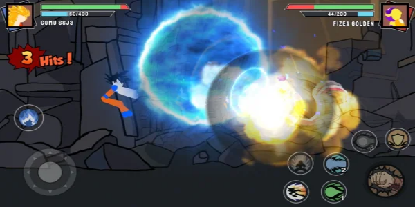 Stickman Warriors MOD Tangkapan skrin 2