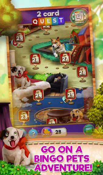 Bingo Pets Party: Dog Days应用截图第2张