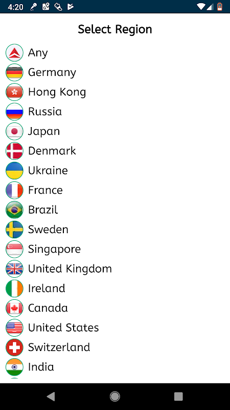 Delta VPN : Secure VPN Proxy : VPN UK, IRAN, USA 스크린샷 3