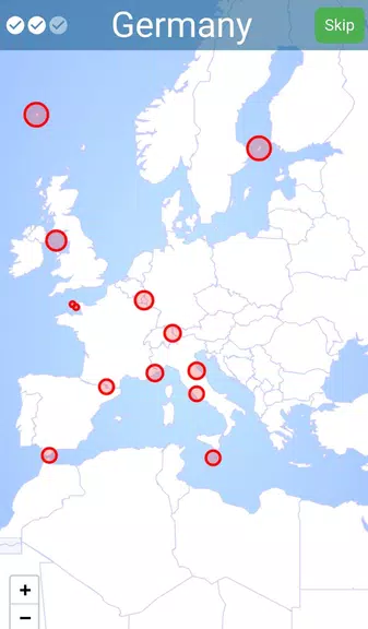 WORLD MAP: Geography Quiz, Atl Captura de pantalla 2