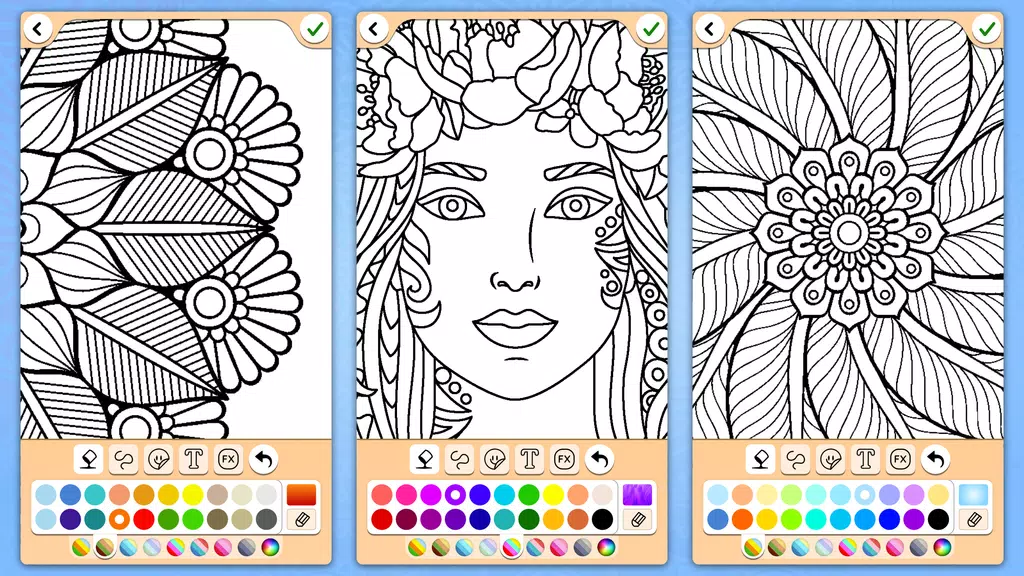 Mandala Coloring Pages Screenshot 2