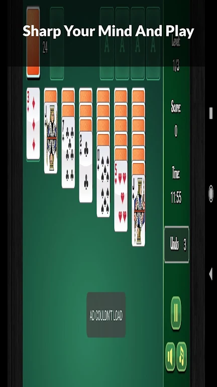 CLASSIC SOLITAIRE GAME -SIMPLE SOLITAIRE GAME EVER Schermafbeelding 2