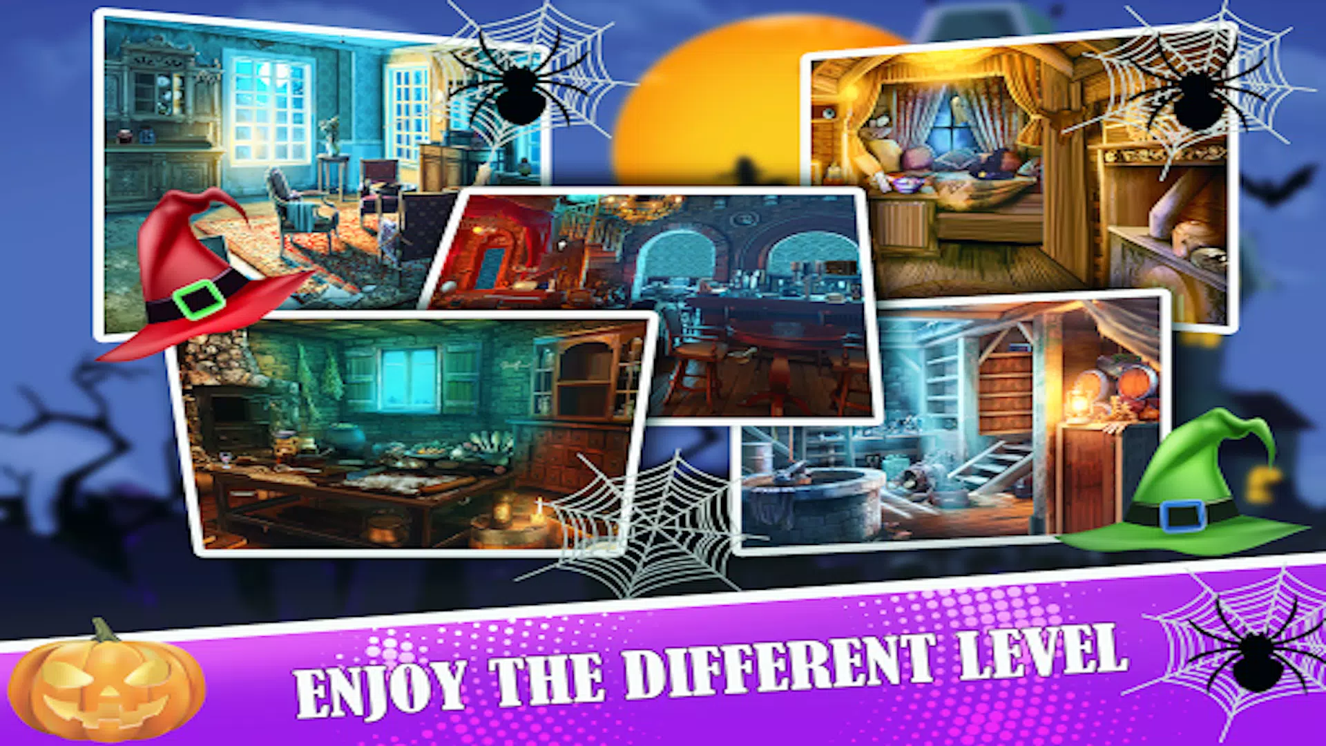 Halloween Hidden Objects 2024 Ekran Görüntüsü 3