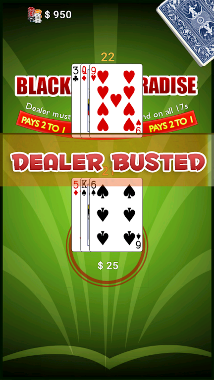 BlackJack Paradise ภาพหน้าจอ 2