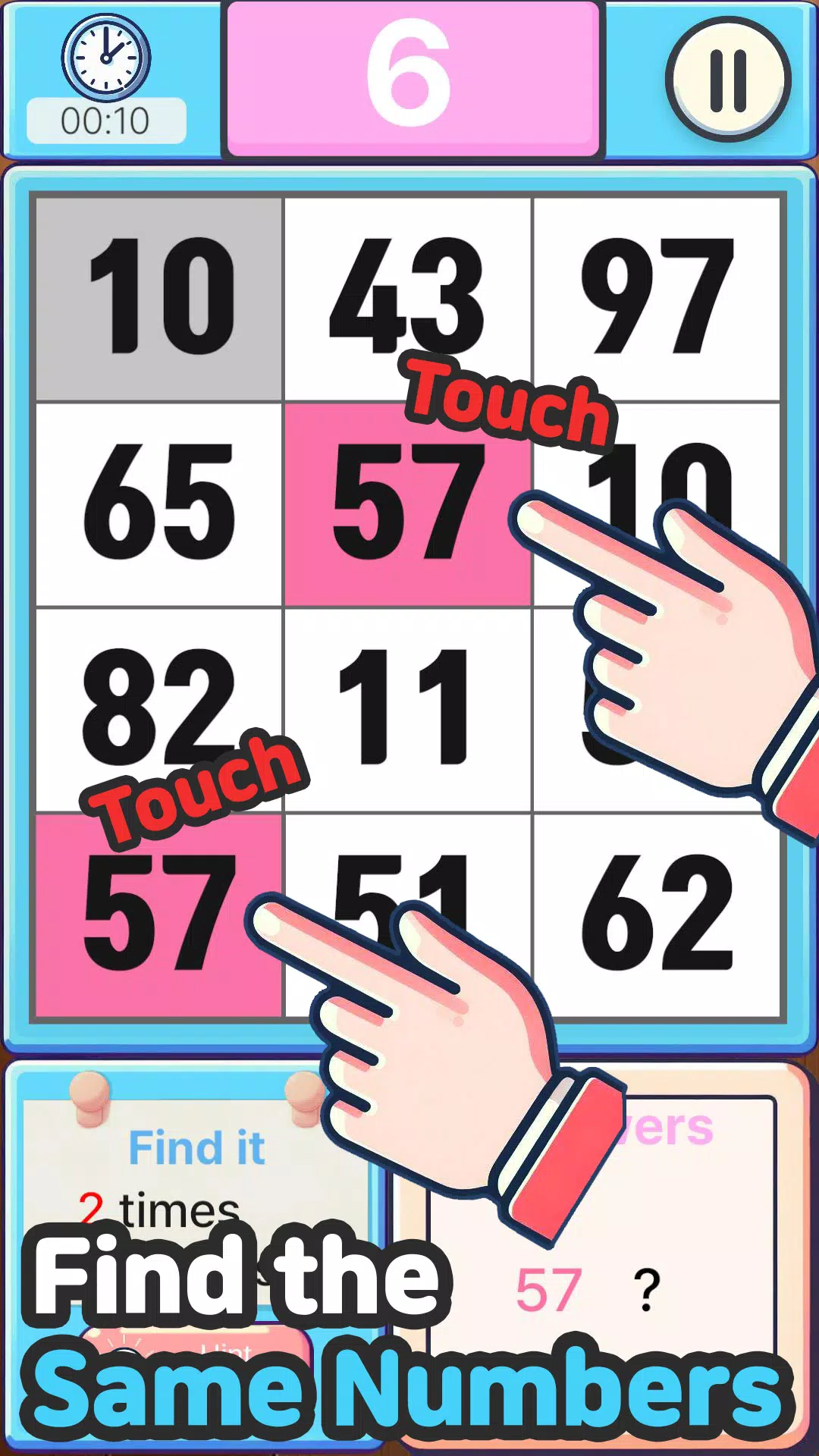 Number Search - For the Genius スクリーンショット 1