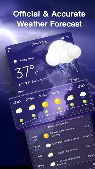 Schermata Live Weather Forecast 4