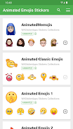 Animated Emojis WAStickerApps স্ক্রিনশট 1