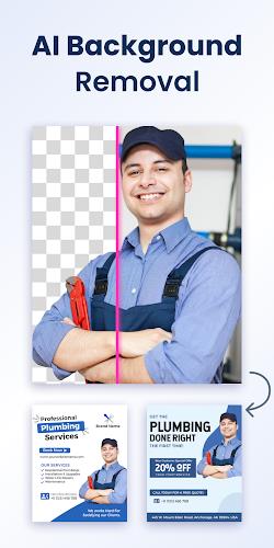 Poster Maker, Flyer Maker ဖန်သားပြင်ဓာတ်ပုံ 3