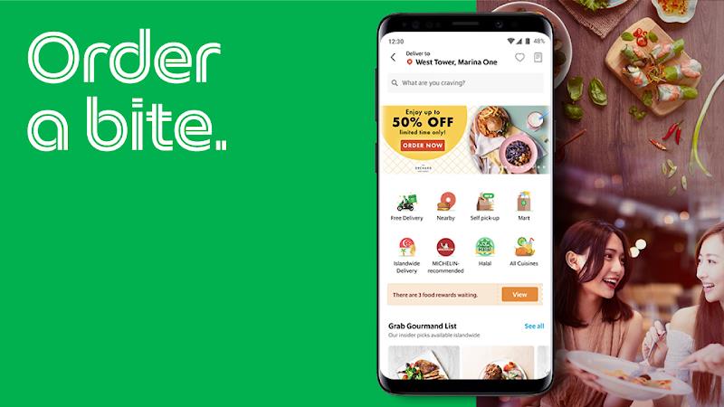 Grab - Taxi & Food Delivery ဖန်သားပြင်ဓာတ်ပုံ 3
