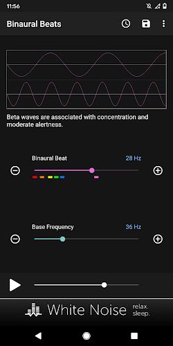 Binaural Beats Generator ภาพหน้าจอ 2