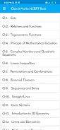 Class 11 Maths NCERT Book應用截圖第1張