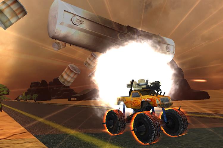 Schermata Crazy Monster Truck Fighter - 2