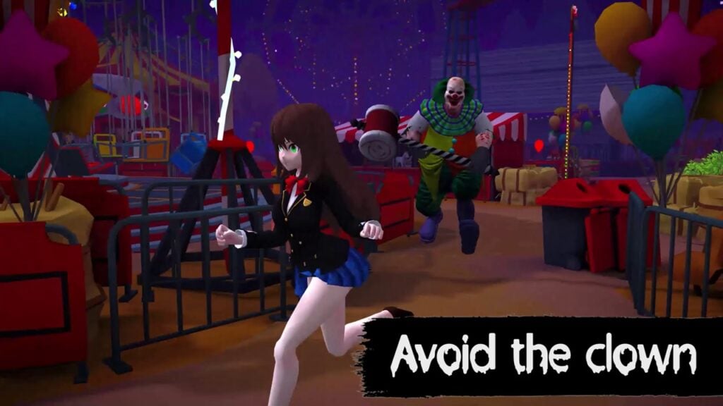 Tumakbo Mula kay Pennywise (O Maging Siya) Sa Pamagat na Parang Anime Girls: Clown Horror!