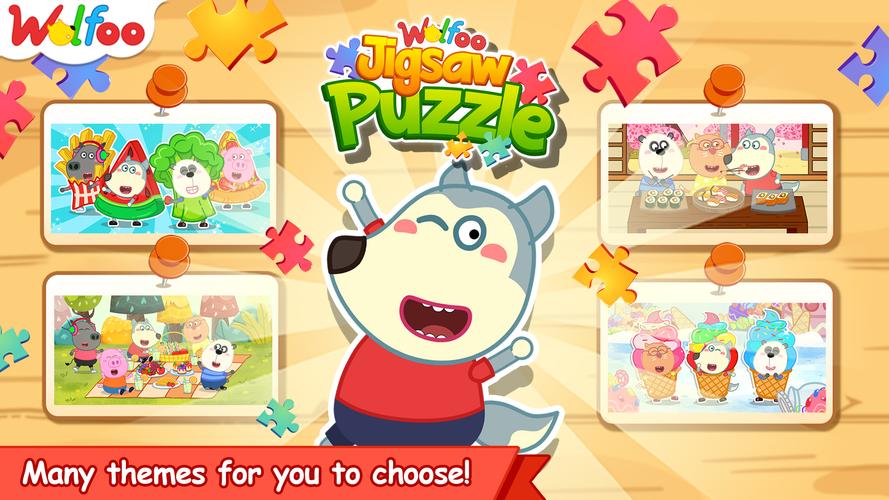 Wolfoo Jigsaw Puzzle應用截圖第1張
