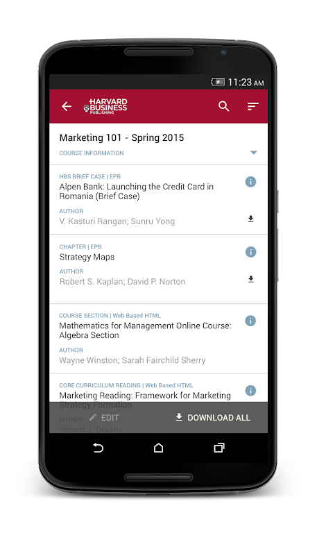 Harvard Business for Students應用截圖第1張