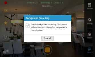 Security Camera App Tangkapan skrin 4