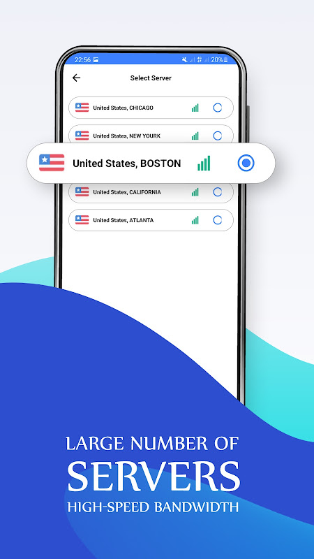 VPN Fast - Secure VPN USA VPN Captura de tela 1